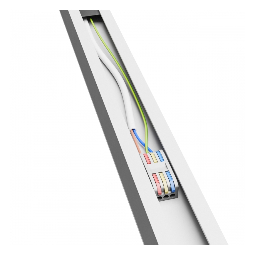 Brilagi - Pinta-asennettava LED-kattovalaisin FULLDAY LED/20/30/40W/230V 2700/4000/6000K 120 cm valkoinen