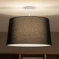 Brilagi - LED-pinta-asennettava kattokruunu CERIA 1xE27/60W/230V Ø 45 cm valkoinen/musta