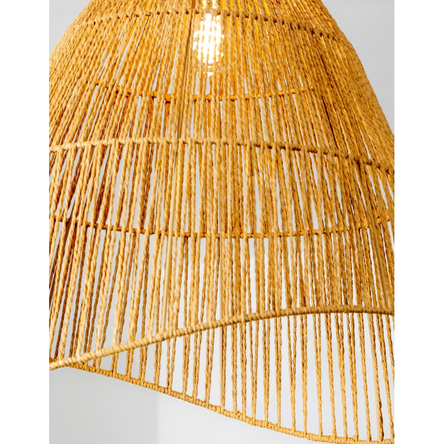 Brilagi - LED-pinta-asennettava kattokruunu CERIA BOHO 1xE27/40W/230V halkaisija 70 cm ruskea