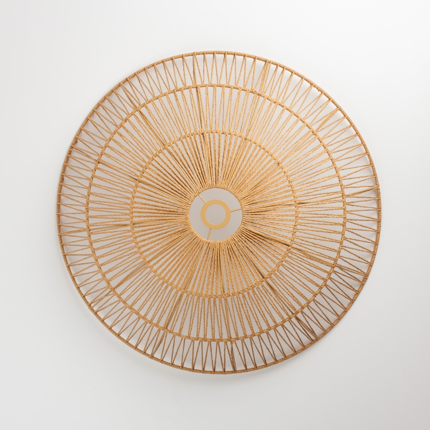 Brilagi - LED-pinta-asennettava kattokruunu CERIA BOHO 1xE27/40W/230V halkaisija 70 cm ruskea/tammi