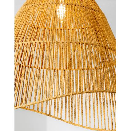 Brilagi - LED pinta-asennettava kattokruunu CERIA BOHO 1xE27/40W/230V Ø 50 cm ruskea