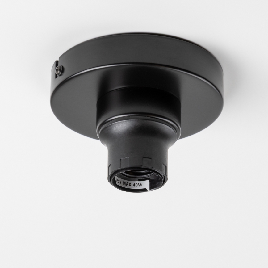 Brilagi - LED pinta-asennettava kattokruunu CERIA WIRE 1xE27/40W/230V halkaisija 60 cm musta