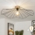 Brilagi - LED pinta-asennettava kattokruunu CERIA WIRE 1xE27/40W/230V halkaisija 80 cm musta/tammi