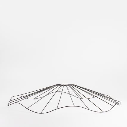 Brilagi - LED pinta-asennettava kattokruunu CERIA WIRE 1xE27/40W/230V halkaisija 80 cm musta/tammi