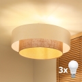 Brilagi - LED pinta-asennettava kattovalaisin BOHO-tyyli 3xE27/45W/230V halkaisija 80 cm