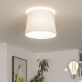 Brilagi - LED pinta-asennettava kattovalaisin CERIA 1xE27/40W/230V halkaisija 30 cm valkoinen