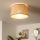 Brilagi - LED-pinta-asennettava kattovalaisin CERIA, 1xE27/40W/230V, halkaisija 35 cm, beige