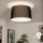 Brilagi - LED pinta-asennettava kattovalaisin CERIA 1xE27/40W/230V halkaisija 45 cm musta
