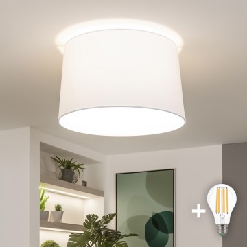 Brilagi - LED-pinta-asennettava kattovalaisin CERIA 1xE27/40W/230V, halkaisija 45 cm, valkoinen