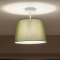 Brilagi - LED pinta-asennettava kattovalaisin CERIA 1xE27/60W/230V halkaisija 30 cm valkoinen/vihreä