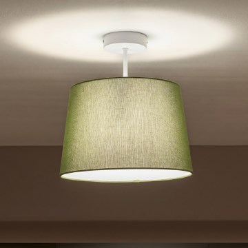Brilagi - LED pinta-asennettava kattovalaisin CERIA 1xE27/60W/230V halkaisija 30 cm valkoinen/vihreä