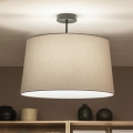 Brilagi - LED-pinta-asennettava kattovalaisin CERIA 1xE27/60W/230V halkaisija 45 cm musta/harmaa