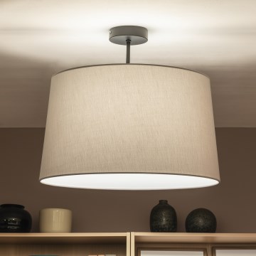 Brilagi - LED-pinta-asennettava kattovalaisin CERIA 1xE27/60W/230V halkaisija 45 cm musta/harmaa
