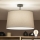 Brilagi - LED-pinta-asennettava kattovalaisin CERIA 1xE27/60W/230V halkaisija 45 cm musta/harmaa
