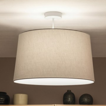 Brilagi - LED-pinta-asennettava kattovalaisin CERIA 1xE27/60W/230V, halkaisija 45 cm, valkoinen/harmaa