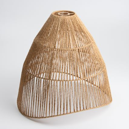 Brilagi - LED-pinta-asennettava kattovalaisin CERIA BOHO 1xE27/40W/230V halkaisija 50 cm ruskea/tammi