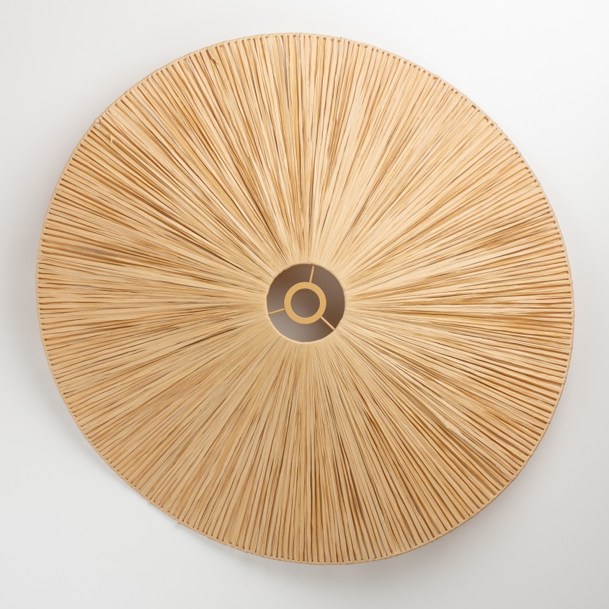 Brilagi - LED-pinta-asennettava kattovalaisin CERIA BOHO 1xE27/40W/230V, halkaisija 80 cm, rafia