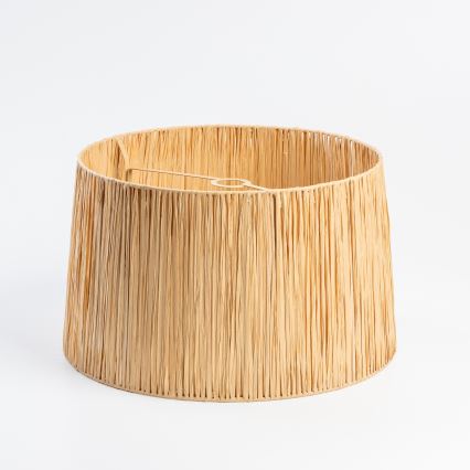 Brilagi - LED-pinta-asennettava kattovalaisin CERIA BOHO 1xE27/60W/230V Ø 50 cm musta/raffia