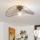 Brilagi - LED-pinta-asennettava kattovalaisin CERIA WIRE 1xE27/40W/230V 40x56 cm musta