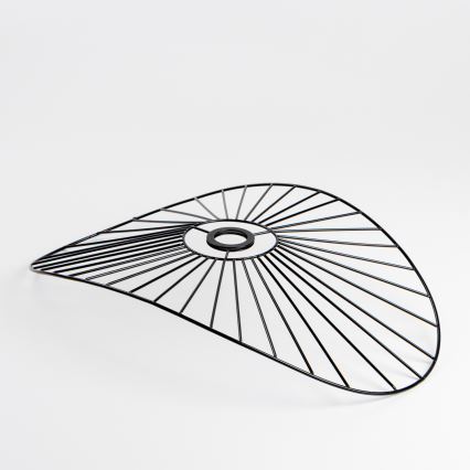 Brilagi - LED-pinta-asennettava kattovalaisin CERIA WIRE 1xE27/40W/230V 40x56 cm musta