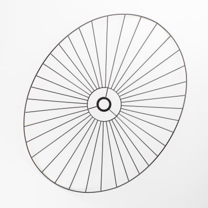 Brilagi - LED-pinta-asennettava kattovalaisin CERIA WIRE 1xE27/40W/230V 60x80 cm musta/tammi