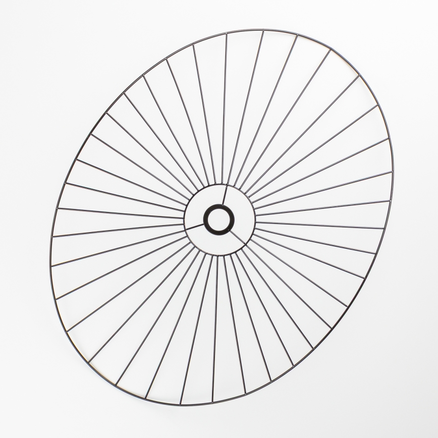 Brilagi - LED-pinta-asennettava kattovalaisin CERIA WIRE 1xE27/40W/230V 60x80 cm musta/tammi