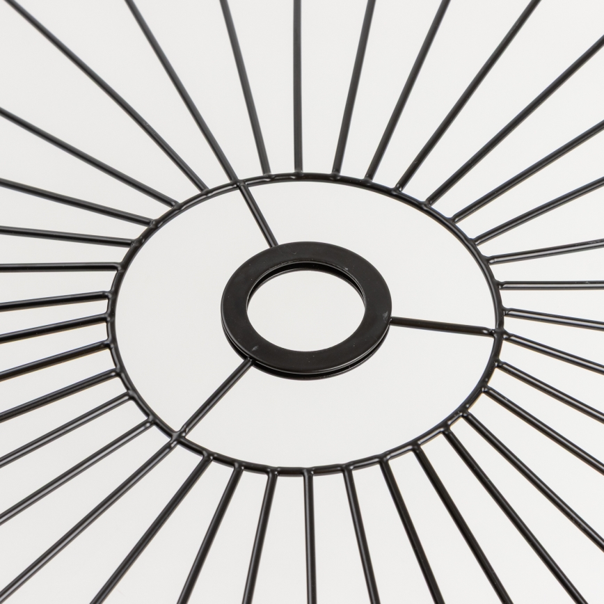 Brilagi - LED-pinta-asennettava kattovalaisin CERIA WIRE 1xE27/40W/230V 60x80 cm musta/tammi