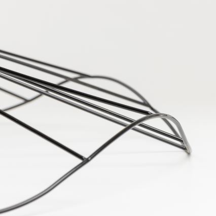 Brilagi - LED-pinta-asennettava kattovalaisin CERIA WIRE 1xE27/40W/230V Ø 80 cm musta/tammi
