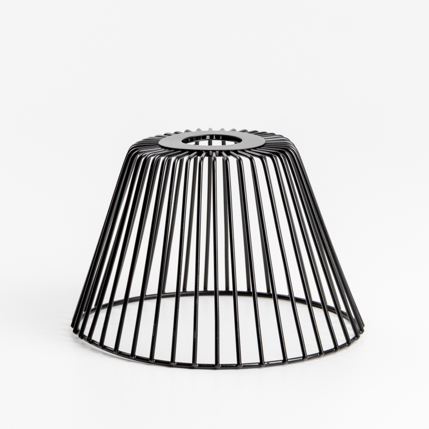 Brilagi - LED-pinta-asennettava kattovalaisin CERIA WIRE 1xE27/40W/230V Ø 80 cm musta/tammi