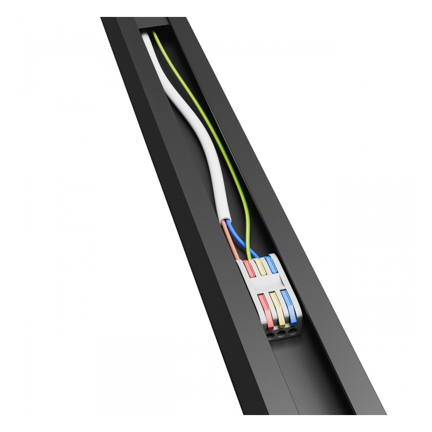 Brilagi - LED pintakiinnitteinen kattovalaisin FULLDAY LED/10/15/20W/230V 2700/4000/6000K 60 cm musta