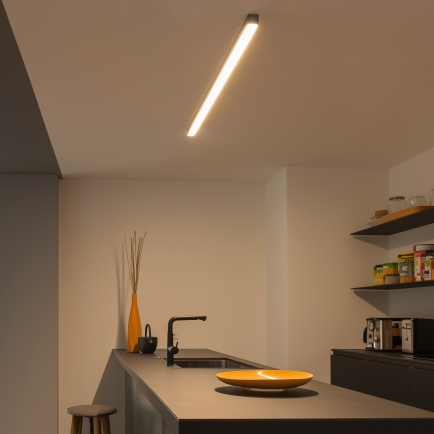 Brilagi - FULLDAY LED pinnalle asennettava kattovalaisin 30/40/50W/230V 2700/4000/6000K 150 cm UGR19 musta