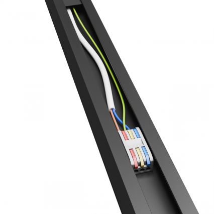 Brilagi - FULLDAY LED pinnalle asennettava kattovalaisin 30/40/50W/230V 2700/4000/6000K 150 cm UGR19 musta