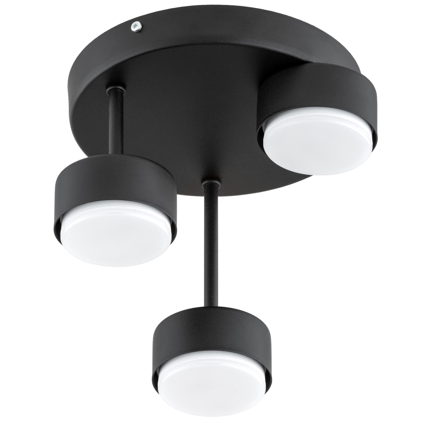 Brilagi - LED pinta-asennettava kattovalaisin MONO 3xGX53/30W/230V musta