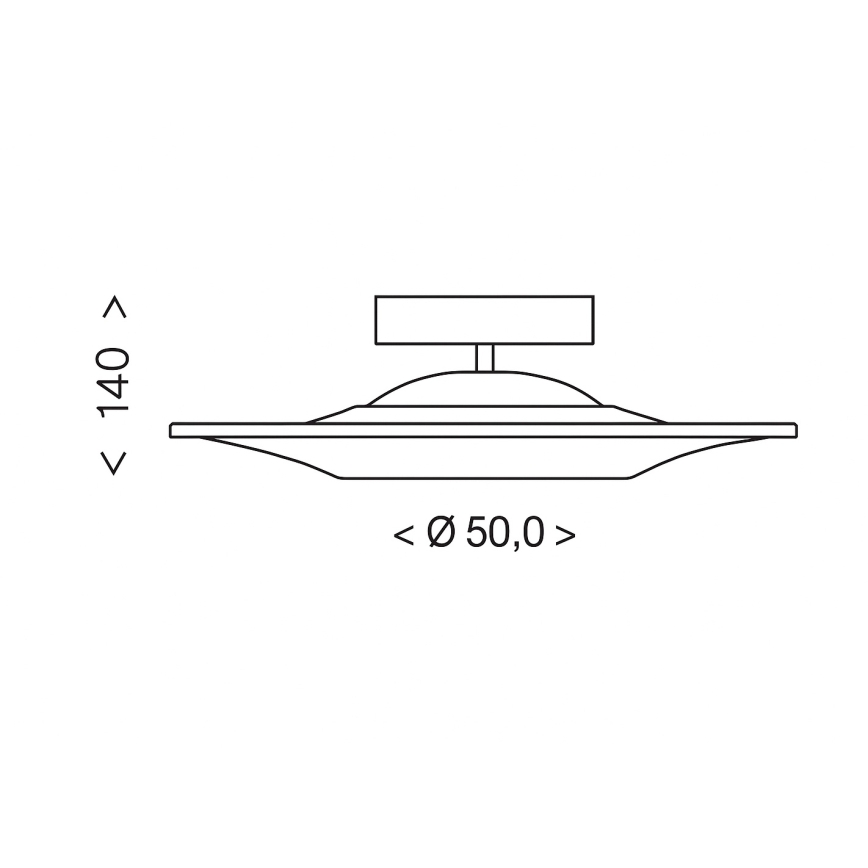 Brilagi - LED-pinta-asennettava kattovalaisin VERANO LED/38W/230V
