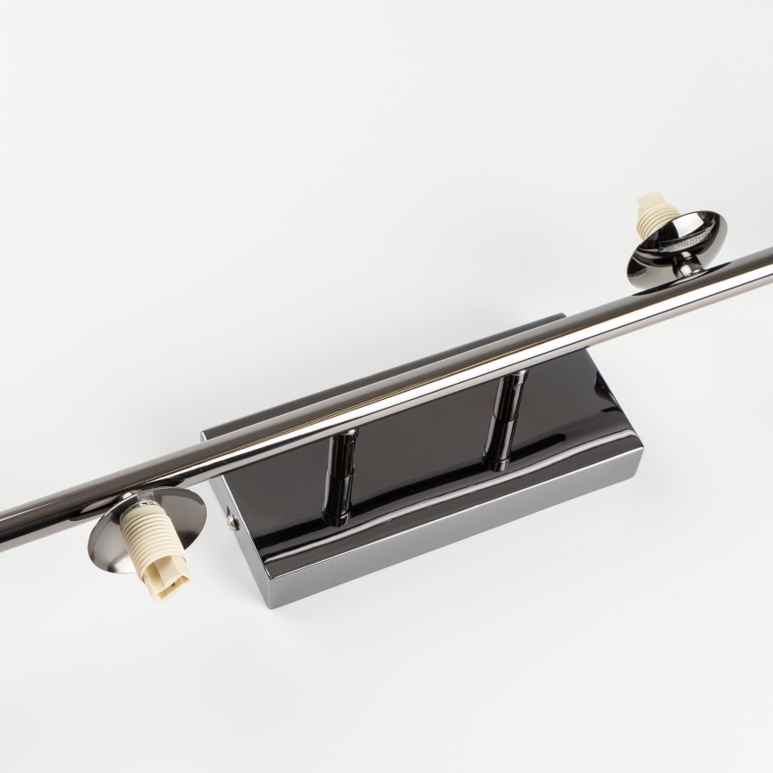 Brilagi - LED pinta-asennettu kattokruunu MILLA 4xG9/3W/230V musta kromi/savunvärinen