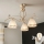 Brilagi - LED-pintakiinnitteinen kattokruunu ANTICO 3xE27/60W/230V valkoinen patina