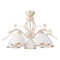 Brilagi - LED-pintakiinnitteinen kattokruunu ANTICO 5xE27/60W/230V 3000K valkoinen patina