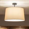 Brilagi - LED-pintakiinnitteinen kattokruunu CERIA 1xE27/60W/230V halkaisija 45 cm musta/beige