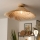 Brilagi - LED-pintakiinnitteinen kattokruunu CERIA BOHO 1xE27/40W/230V halkaisija 70 cm rottinki/tammi