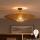 Brilagi - LED pintakiinnitteinen kattokruunu CERIA BOHO 1xE27/60W/230V Ø 70 cm musta/ruskea