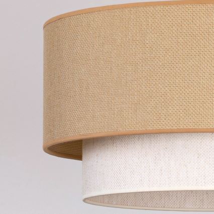 Brilagi - LED-pintakiinnitteinen kattovalaisin BOHO ECO 1xE27/10W/230V halkaisija 40 cm beige/kerma