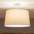 Brilagi - LED-pintakiinnitteinen kattovalaisin CERIA, 1 x E27 / 60 W / 230 V, halkaisija 45 cm, valkoinen/beige
