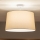 Brilagi - LED-pintakiinnitteinen kattovalaisin CERIA, 1 x E27 / 60 W / 230 V, halkaisija 45 cm, valkoinen/beige
