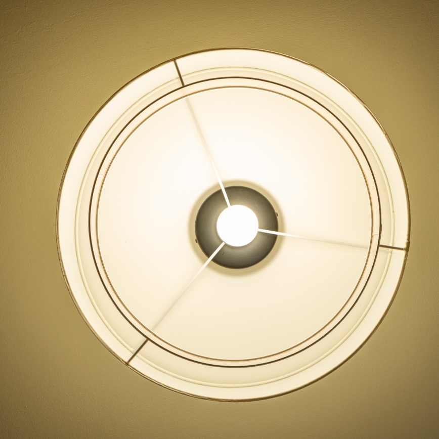 Brilagi - LED pintakiinnitteinen kattovalaisin CERIA 1xE27/40W/230V Ø 50 cm valkoinen/beige