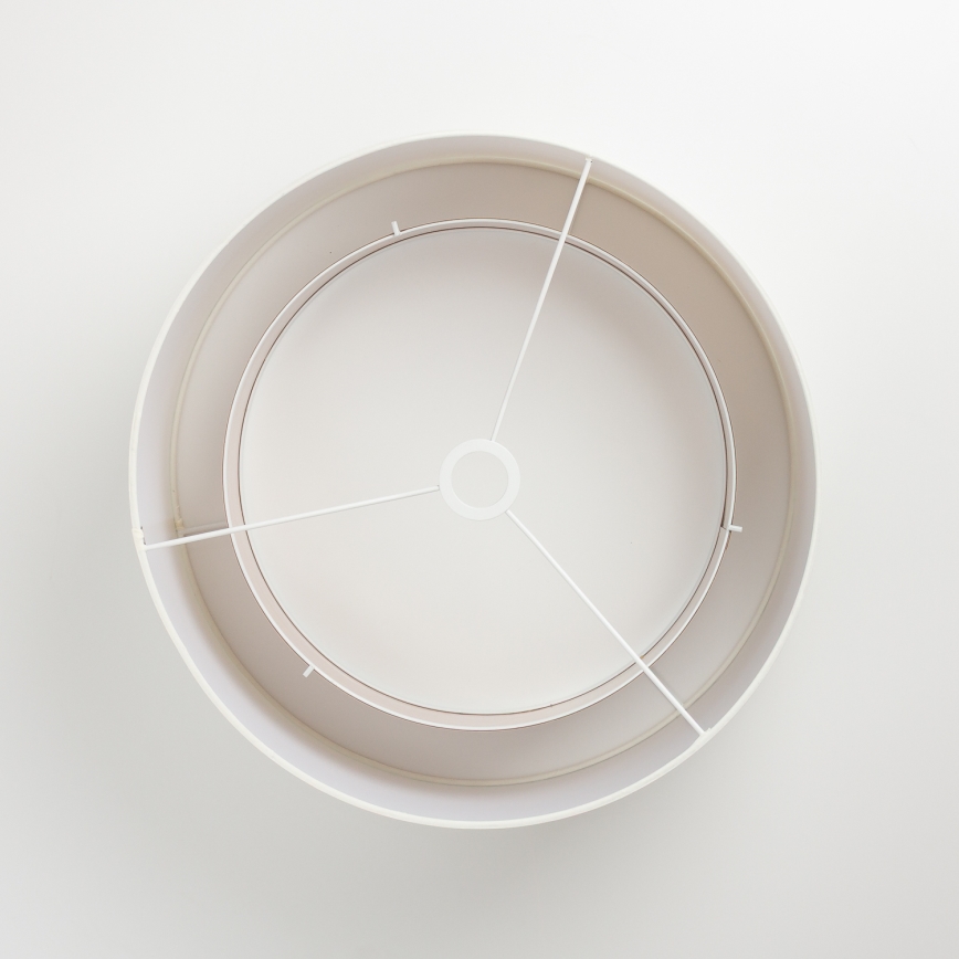 Brilagi - LED-pintakiinnitteinen kattovalaisin CERIA 1xE27/40W/230V Ø 50 cm valkoinen/beige