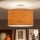 Brilagi - LED pintakiinnitteinen kattovalaisin CERIA 1xE27/60W/230V halkaisija 45 cm valkoinen/beige