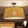 Brilagi - LED-pintakiinnitteinen kattovalaisin CERIA 1xE27/60W/230V halkaisija 50 cm musta/beige