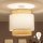 Brilagi - LED-pintakiinnitteinen kattovalaisin CERIA 1xE27/60W/230V Ø 40 cm beige/valkoinen