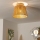 Brilagi - LED-pintakiinnitteinen kattovalaisin CERIA BOHO 1xE27/40W/230V halkaisija 28 cm ruskea/tammi