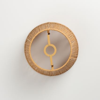 Brilagi - LED-pintakiinnitteinen kattovalaisin CERIA BOHO 1xE27/40W/230V halkaisija 28 cm ruskea/tammi